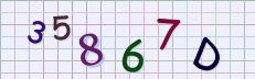 This is a captcha-picture. It is used to prevent mass-access by robots. (see: www.captcha.net)